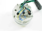 Speedometer assembly with clear dial and needle, designed for vehicle dashboard, by vendor-unknown.
