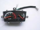 Speedometer assembly for GY6 50cc and 150cc scooters, includes speed indicator and mounting components.