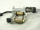 Two-coil magneto stator and rotor for 50cc, 110cc, and 125cc dirt bikes, compatible with various small motorcycle models.