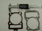 250cc CG engine cylinder liner gasket for dirt bikes, durable part designed for engine sealing and performance.