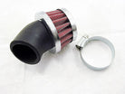 30 Degree Air Filter Kit with 35mm rubber intake for dirt bikes, compatible with various off-road motorcycle models.