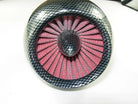 Dirt bike 35mm 30-degree air filter from vendor-unknown, showing the cylindrical filter element with mounting end