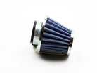 Dirt bike 35mm air filter from vendor-unknown, showing the cylindrical foam filter element with rubber sealing edges.