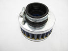 38mm dirt bike air filter from vendor-unknown, showing a cylindrical foam filter element for engine protection.