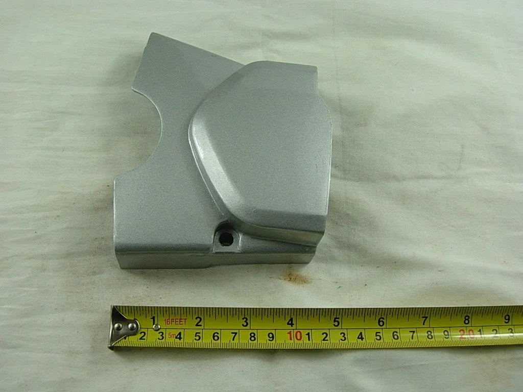 Dirt bike magneto left back engine cover for 50cc to 125cc models, compatible with 4 and 6 pole magnetos, OEM style.