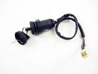 4-wire female plug key switch ignition with key for dirt bike or ATV electrical wiring