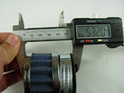 44mm dirt bike air filter from vendor-unknown, close-up view showing pleated filter element for optimal engine airflow.