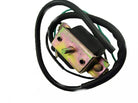 50-125cc dirt bike ignition coil from vendor-unknown, showing a black coil with wiring for small motorcycle engine repair.
