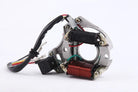 Dirt bike stator E22 for 50cc, 70cc, 90cc, and 110cc engines, compatible with various dirt bike models, brand unknown