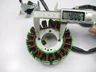 250cc Linhai-style engine magneto part, 172 mm engine component for small engines, black metal with wiring visible.