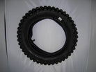 3.00-10 knobby tire with inner tube for GY6 50cc scooter, off-road tread pattern