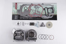 39mm bore engine kit for GY6 50cc engine, includes essential parts for engine rebuild or upgrade.