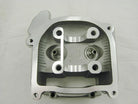 47mm 80cc GY6 cylinder head without valve, non-EGR, showing metal components for scooter engine replacement.