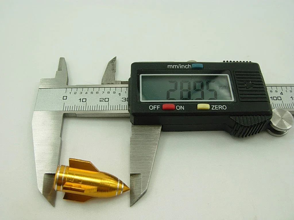 Alloy Valve Caps Golden M8 screw bolt nut - ChinesePartsPro