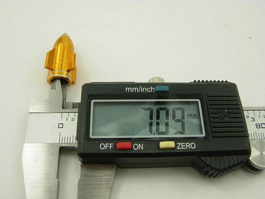 Alloy Valve Caps Golden M8 screw bolt nut - ChinesePartsPro