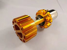 BA20D LED  Motorcycle Bike Hi/Lo Headlight Lamp Bulb DC 10-80V 6500K 1000LM