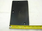 Battery cover lid fairing for GY6 125CC scooter, replacement part in black plastic, designed to protect the battery compartment.
