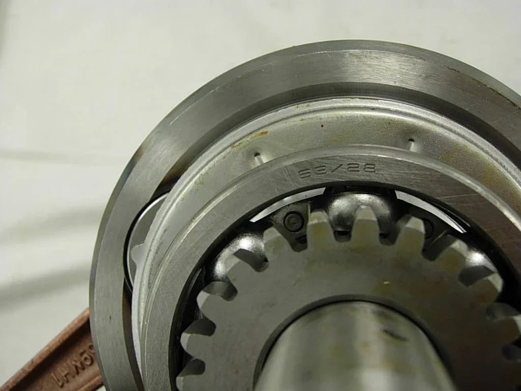 Crankshaft for Yamaha CF250 GY6 250cc motorcycle engine, showing metal parts and detailed engine component.
