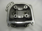 EGR style cylinder head for GY6 50cc and 60cc engines, used in scooter engine parts, with visible metal components and bolt holes.