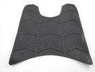 Floor mat for GY6 50cc scooter, part from parts category, vendor-unknown, showing a black rubber mat with textured surface.