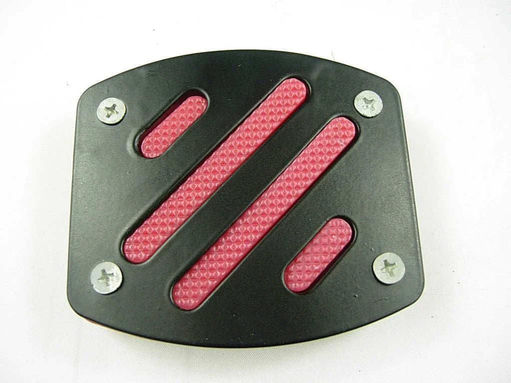 Footpeg rest pedal cover for motorcycles, featuring durable material and ergonomic design for enhanced rider comfort.