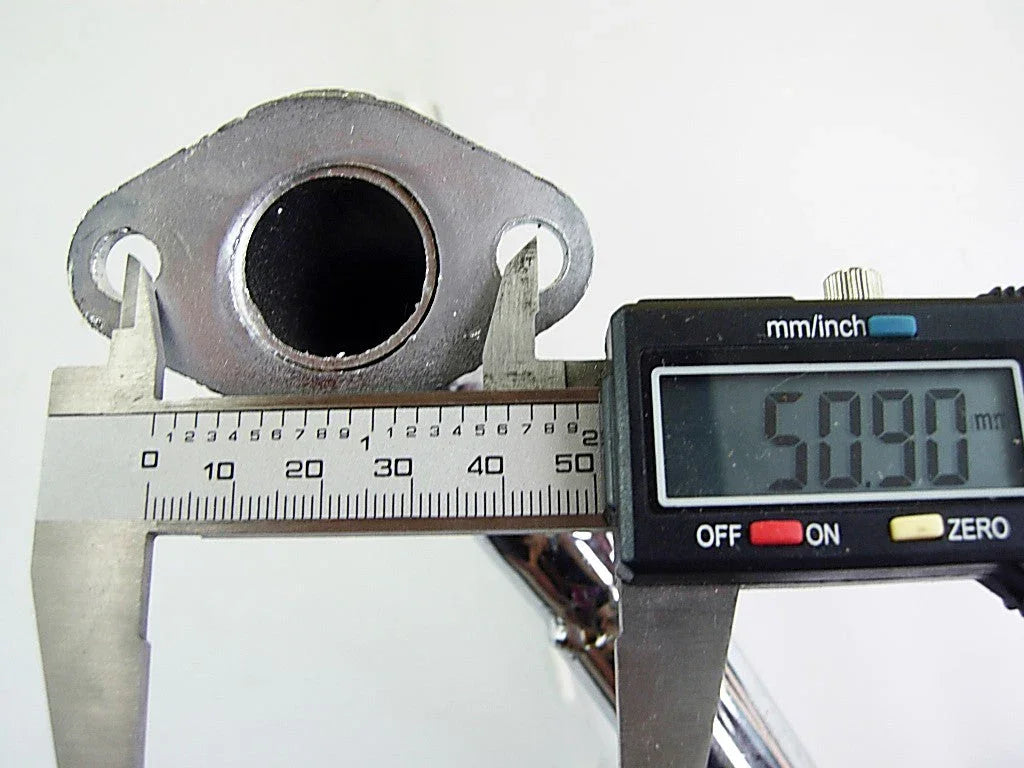 GY6 125-150CC Muffle Exhaust Turbing Pipe -L - ChinesePartsPro