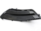 Right side lower center vent panel for GY6 125cc scooter, replacement part in black plastic.