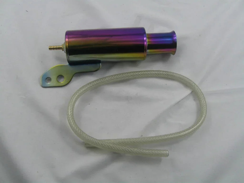 Oil cooler system for 50cc, 125cc, 150cc GY6 engines from vendor-unknown, showing the cooling components and connections.