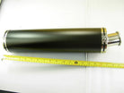 Performance Muffle exhaust GY6 50cc 125cc 150cc 180cc 250cc Matte Black - L - ChinesePartsPro