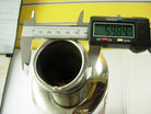Metallic blue performance muffler exhaust for GY6 50cc to 250cc scooters, compatible with various engine sizes, by unknown brand.