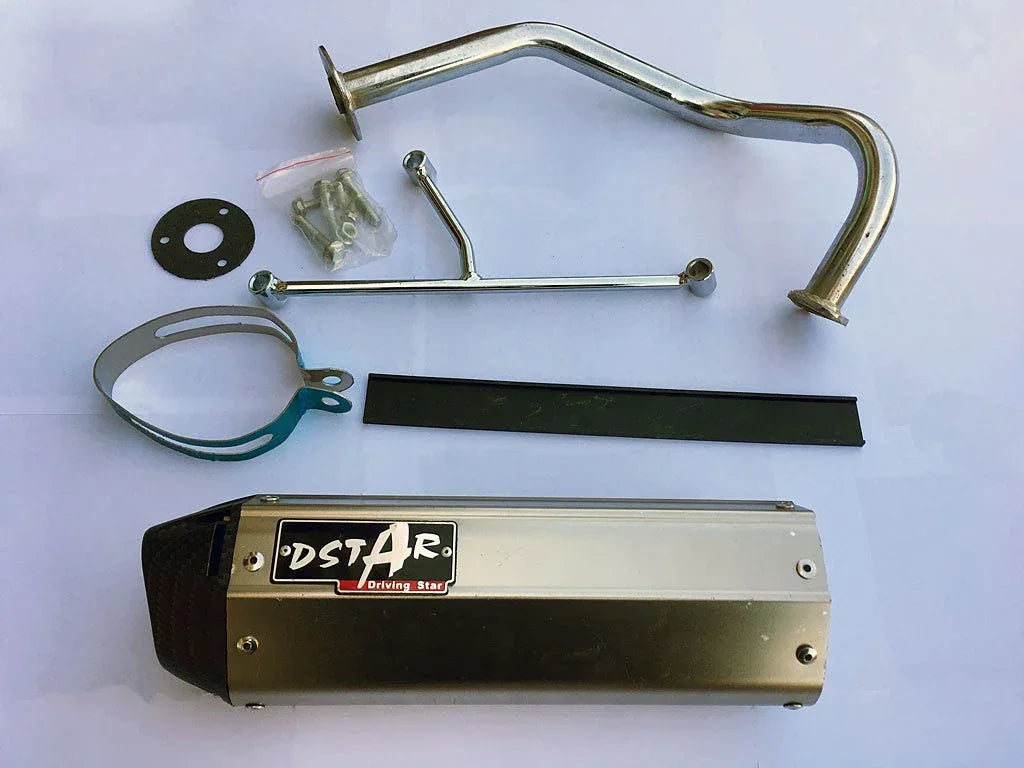 Performance Muffle exhaust for GY6 50cc 80cc 100cc