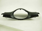 Black speedometer housing for GY6 50cc scooter, designed as a replacement part with a smooth, black finish.