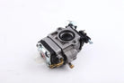 Mini 49cc carburetor for pocket bikes, shown in close-up, compatible with various pocket bike models, vendor-unknown brand.