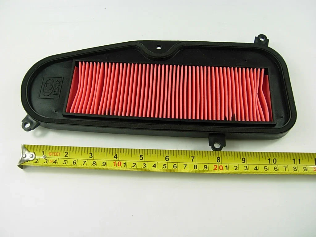 Universal air filter paper sponge by ADNEW, showcasing its textured surface and compact design for efficient filtration.